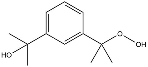 Benzenemethanol 3 1 hydroperoxy 1 methylethyl α α dimethyl 13387 60 5