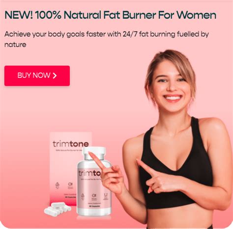 Trimtone Review Best Natural Fat Burner For Women [new]