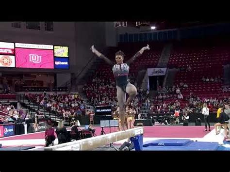 Lynnzee Brown Beam Denver Vs Towson Youtube