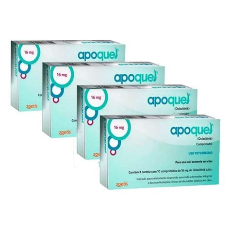 Kit Apoquel Dermatol Gico Mg Comp Shopee Brasil