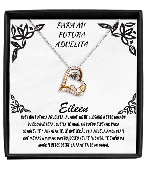 Regalo Personalizado Para Mi Futura Abuelita Regalo Para Futura Abuela