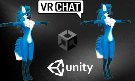 Create Custom Vrchat Avatar Nsfw Fursona Vseeface Animaze Ffix