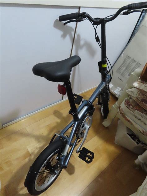 14吋 單速 輕量鋁合金折疊車 Btwin Tilt 500 Xs 運動產品 單車及配件 單車 Carousell