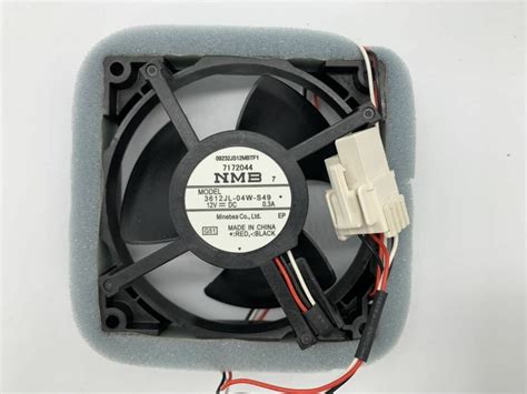 FOR Samsung Refrigerator Fan NMB MAT MODEL 3612JL 04W S49 12V 0 3A 9