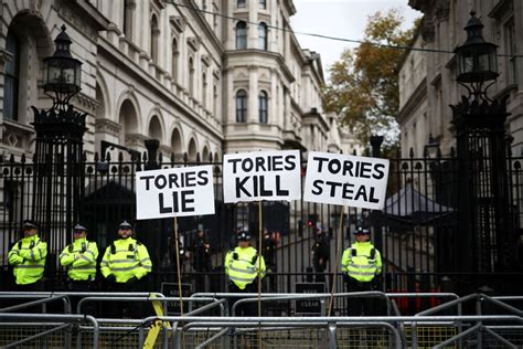 Photos Thousands March In London In ‘britain Is Broken Protest In