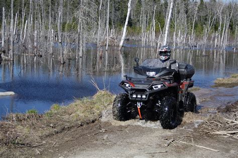 Polaris Sportsman 850 Premium édition sentier 2020 Essai Planète Quad