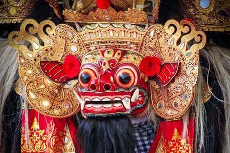 Barong Bali Tari Tradisional Identitas Spritual Budaya