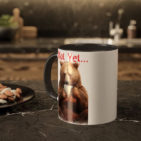 Funny Grizzly Bear Coffee Mug Wilderness Coffee Mug Gift For Him