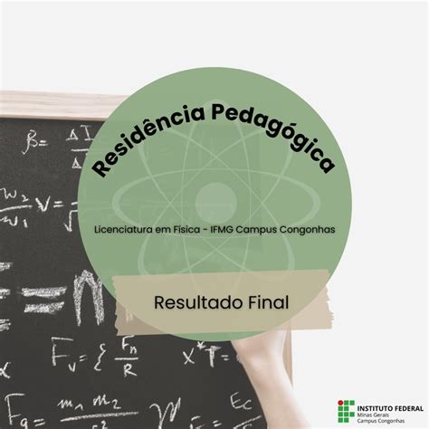 Resultado final do Processo de Seleção do Programa de Residência