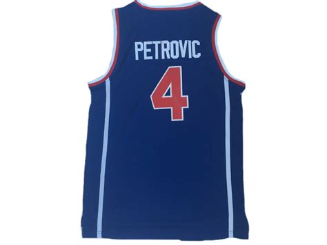 Drazen Petrovic Sibenka Croatia Yugoslavia Jersey – Jersey Junkiez