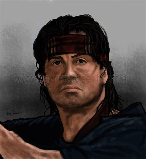 Sylvester Stallone By Waynedowsent On Deviantart