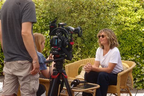 Photo Exclusif Cécile de France sur la terrasse Unifrance dans le