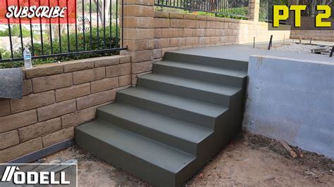 How To Form Concrete Steps And Landing At Bobby Winstead Blog