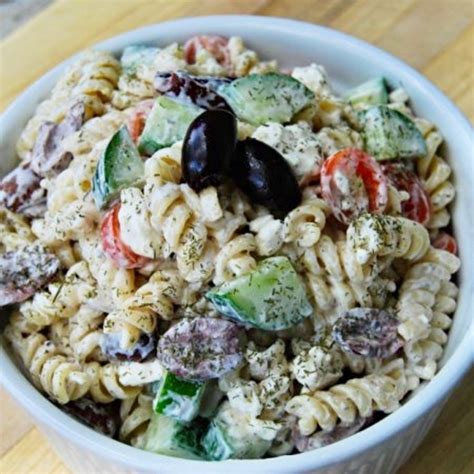 Greek Style Pasta Salad Is The Easiest Potluck Dish Ever Parade