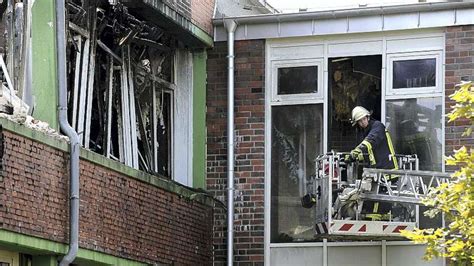 Alexander Von Humboldt Schule in Wittmund nach Großbrand zerstört