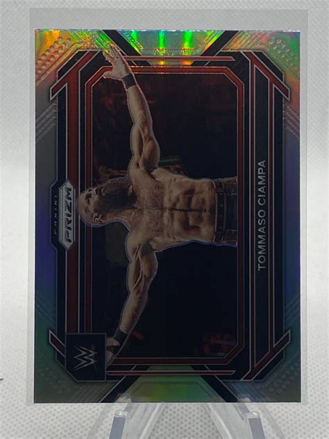 Panini Prizm Wwe Silver Prizm Tommaso Ciampa Sp Ebay