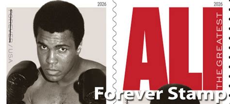 muhammad ali  stamp   hidden sports artifact