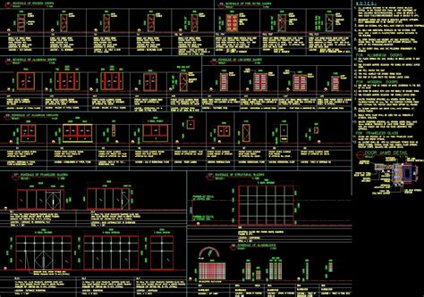 Door And Window Dwg Plan For Autocad Designs Cad