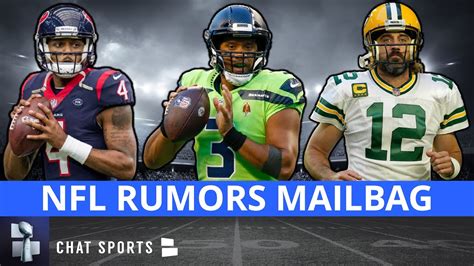 Nfl Rumors Deshaun Watson Trade Russell Wilson And Aaron Rodgers