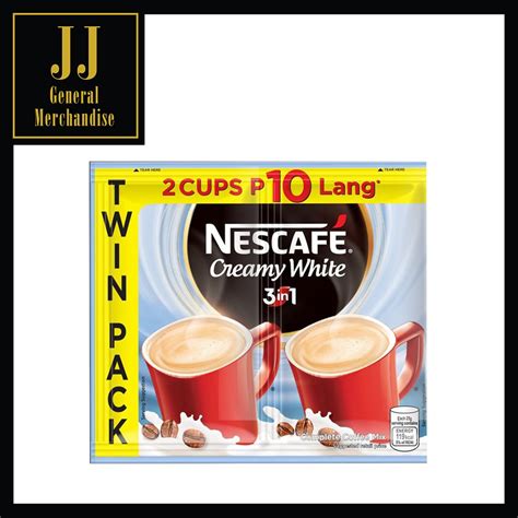 Nescafe Creamy White In Twin Pack Per Piece Shopee Philippines