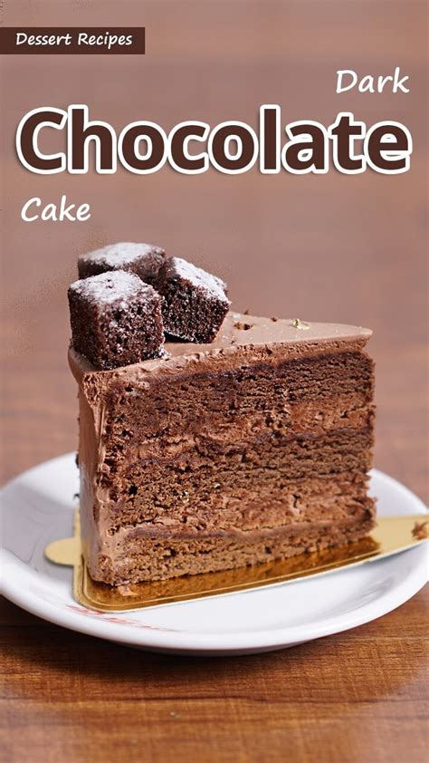 Dark Chocolate Cake - Recommended Tips