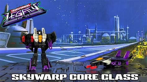 Transformers Legacy Skywarp Core Class Unboxing And Review Youtube