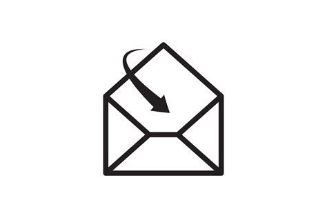 Mail Icon Vector Sign Letter Envelope Symbol Message Send To Address Illustration 14868136