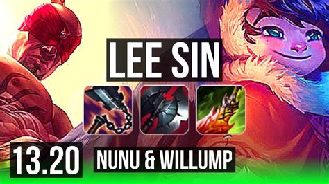 Lee Sin Vs Nunu Willump Jng Legendary Games M