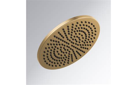 Fontana Carpi Champagne Brushed Gold Single Function Universal Rain