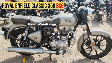 Royal Enfield Classic 350 Bs6 Gunmetal Grey Dual Channel Abs Alloy