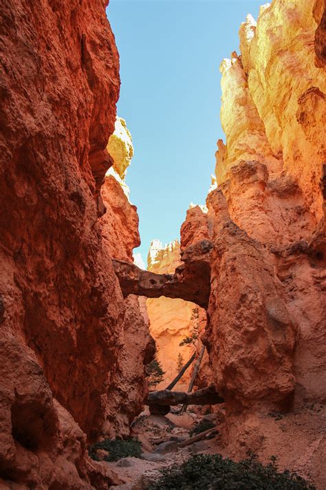 Rock Bridge Bryce Canyon Utah October Img Paul