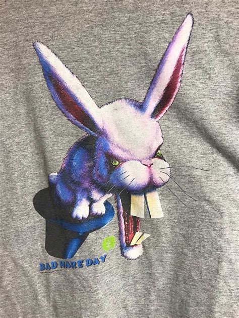 Giant Vintage Vintage Goosebumps Bad Hare Day T Shi Gem