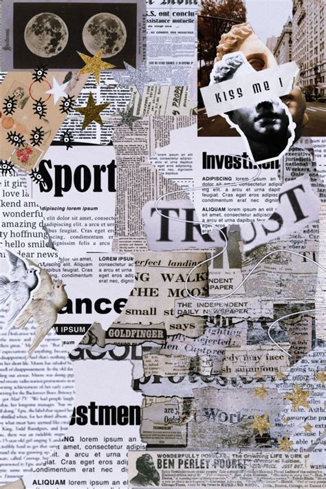 Aesthetic Newspaper Wallpaper ~ Aesthetic Aesthetic Journal Newspaper Background Carisca Wallpaper