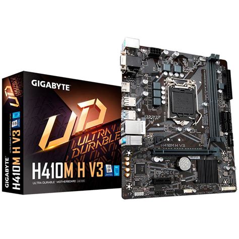 Placa Mãe Gigabyte H410m H V3 Intel LGA 1200 KaBuM