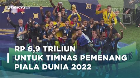 Video FIFA Siapkan Rp 6 9 Triliun Untuk Hadiah Piala Dunia 2022 News