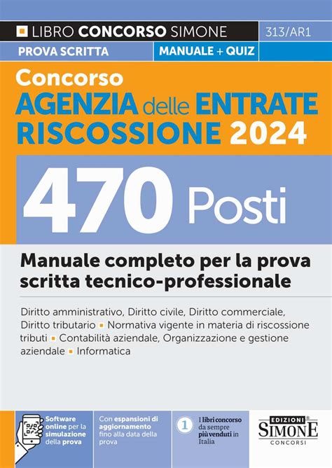 Manuale Concorso Agenzia Delle Entrate Riscossione 470 Posti Edizioni