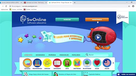 Software Online Grupo Educare Preprimaria Youtube