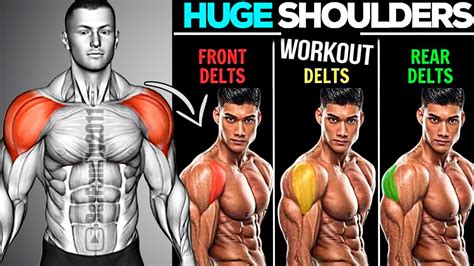 10 Best Exercises For Bigger Shoulders Delts And Traps Workout YouTube