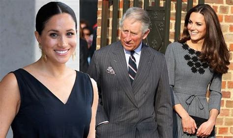 Meghan Markle Shock Prince Charles Body Language With Kate Middleton