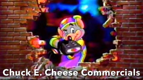 7 Minutes Of Late 90s 2000s Chuck E Cheese Commercials Youtube