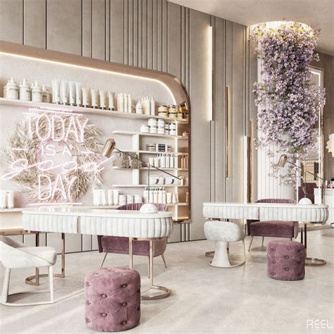 Luxury Modern Beauty Salon On Behance Salon Suites Decor Salon