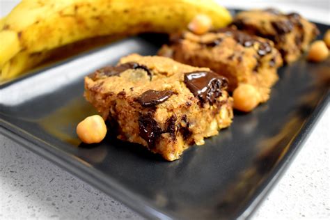 Chickpea And Banana Blondies 🍌 R Veganrecipes