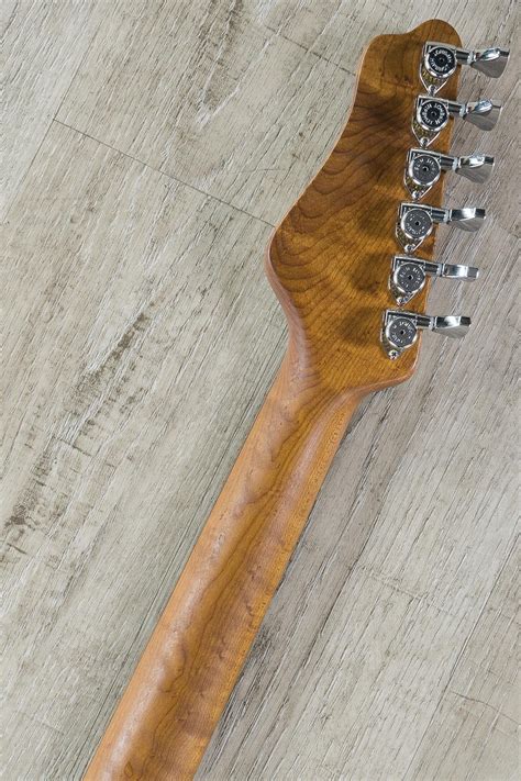 Porter Guitars Les Bois Custom Roasted Birds Eye Maple Neck