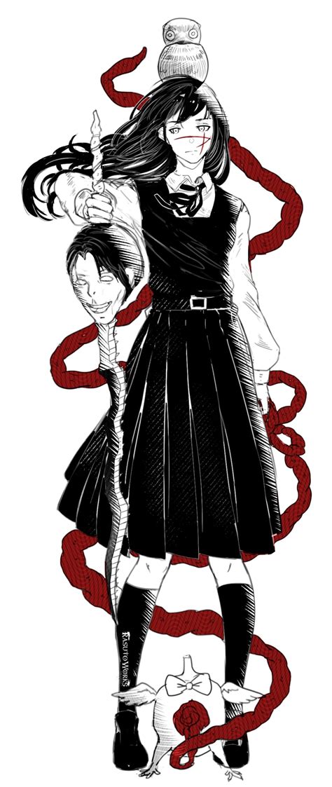 Mitaka Asa War Devil Yoru And Bucky Chainsaw Man Drawn By Rasuto