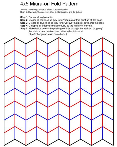 Origami Tessellations Pattern Origami Mechanics And Reprogrammable