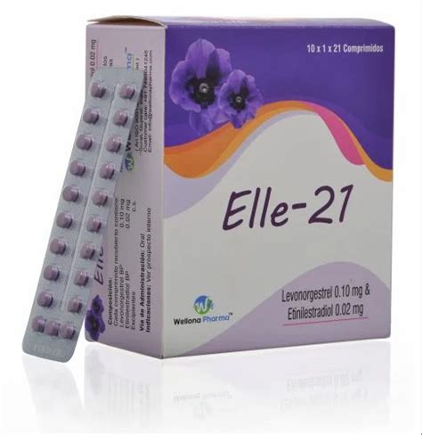 Elle 21 Levonorgestrel And Ethinyl Estradiol Tablets For Birth Control