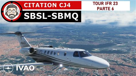 Flight Simulator 2020 Cessna Citation CJ4 São Luís Macapá IFR