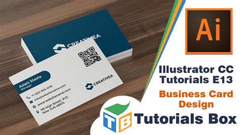 Illustrator Cc Tutorials E13 Business Card Design Youtube