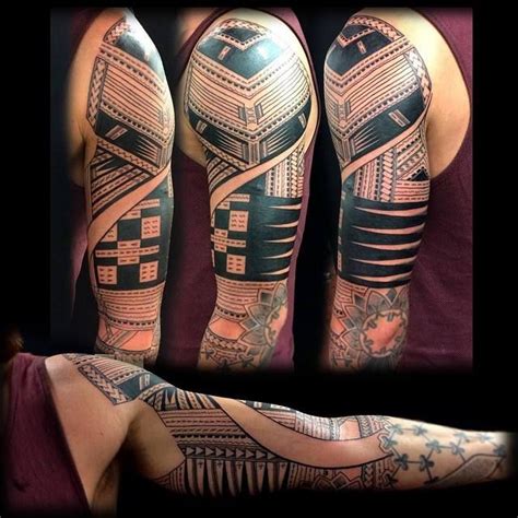 Artista Coen Mitchell e suas tatuagens incríveis Tattoos Polynesian