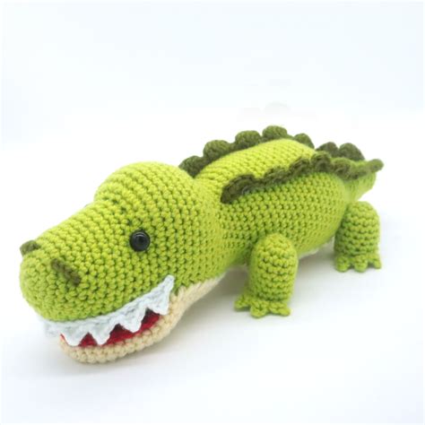 Alligator Amigurumi Pdf Crochet Pattern